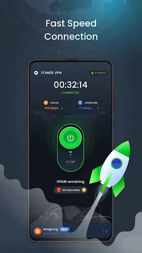 Скриншот 1 — Tower VPN — быстро и безопасно