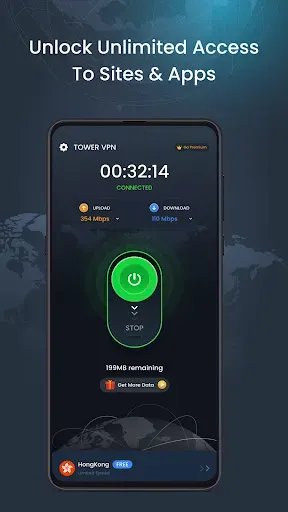 Скриншот 8 — Tower VPN — быстро и безопасно