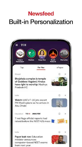 Скриншот 3 — TOI English News, Daily ePaper