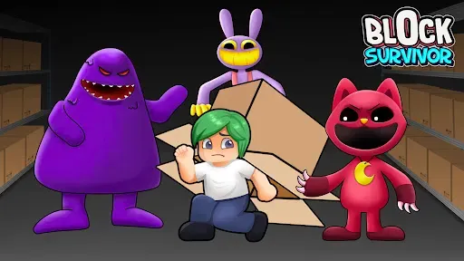 Скриншот 1 — Block Survivor: Seek Monster