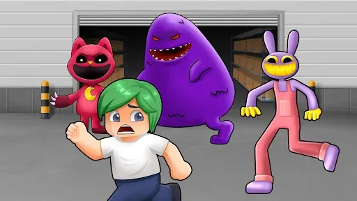 Скриншот 3 — Block Survivor: Seek Monster