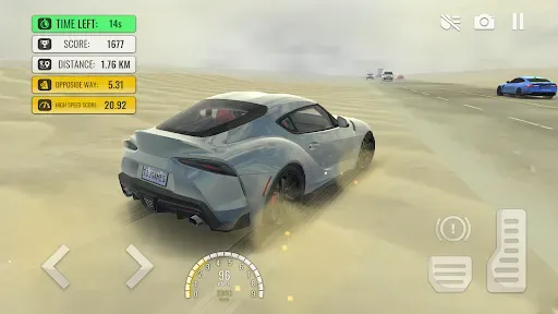 Скриншот 4 — Traffic Racer Pro: Шашки по го