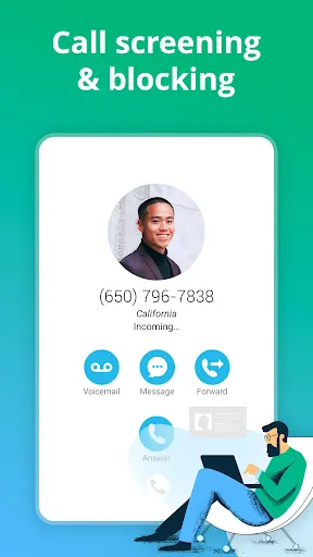 Скриншот 5 — Line2 - Second Phone Number