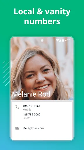 Скриншот 6 — Line2 - Second Phone Number