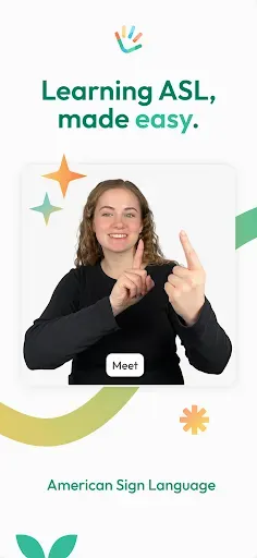 Скриншот 1 — ASL Bloom - Sign Language