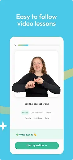 Скриншот 3 — ASL Bloom - Sign Language