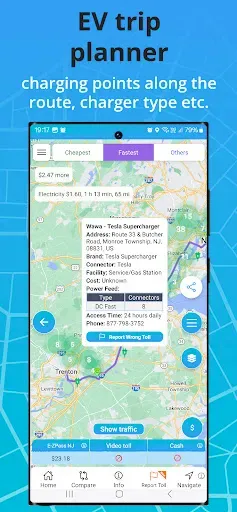Скриншот 7 — TollGuru: Toll, GPS Navigation