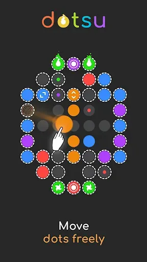 Скриншот 1 — Dotsu: Match 3 Dots Puzzle