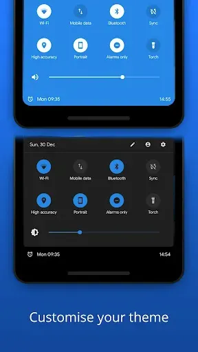 Скриншот 3 — Bottom Quick Settings