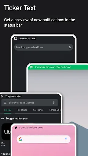 Скриншот 3 — Super Status Bar - Customize