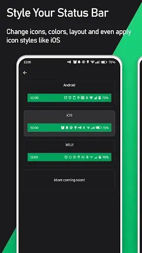 Скриншот 5 — Super Status Bar - Customize