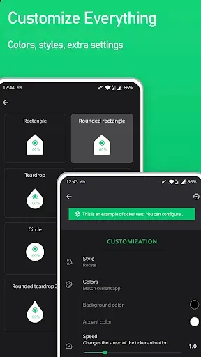 Скриншот 6 — Super Status Bar - Customize