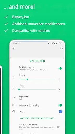 Скриншот 7 — Super Status Bar - Customize