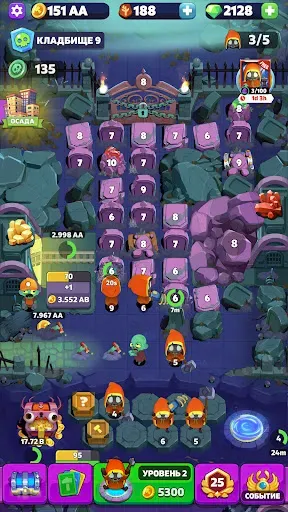 Скриншот 5 — Tomb Miner - Idle Merge Tycoon