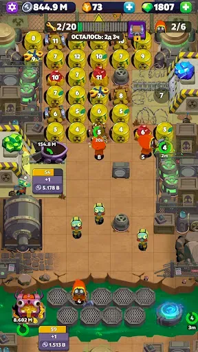 Скриншот 8 — Tomb Miner - Idle Merge Tycoon