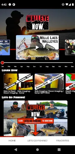 Скриншот 1 — Walleye Now