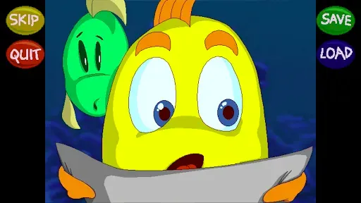 Скриншот 1 — Freddi Fish 1: Kelp Seeds