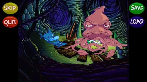 Скриншот 7 — Freddi Fish 1: Kelp Seeds