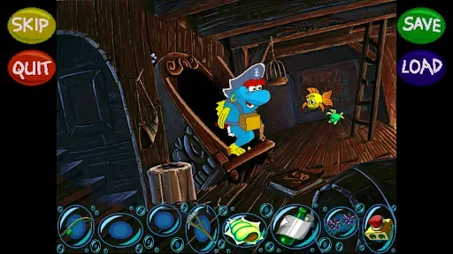 Скриншот 8 — Freddi Fish 1: Kelp Seeds