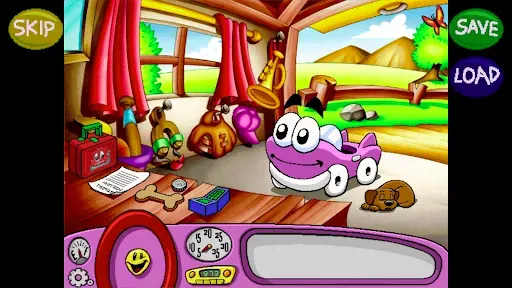 Скриншот 1 — Putt-Putt Travels Through Time
