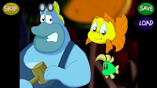 Скриншот 2 — Freddi Fish 4 Hogfish Rustlers