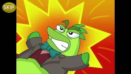 Скриншот 1 — Freddi Fish 5: Coral Cove