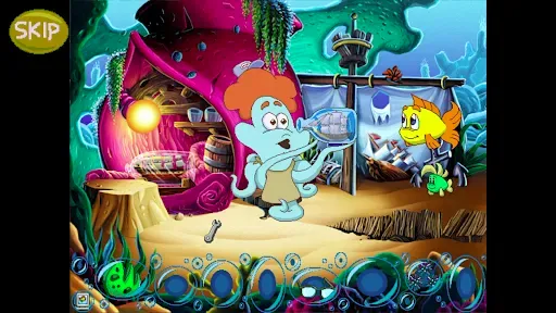 Скриншот 8 — Freddi Fish 5: Coral Cove