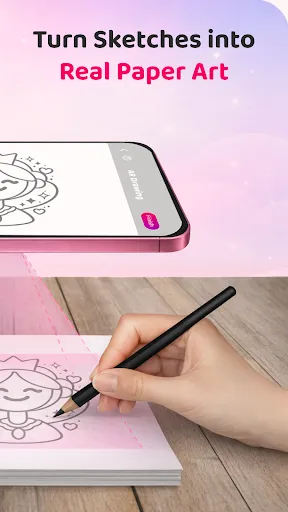 Скриншот 3 — AR Drawing: Trace & Sketch