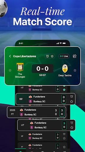 Скриншот 2 — X-Score: Live Football Score