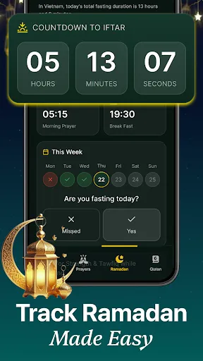 Скриншот 4 — Muslim Hub: Quran & Prayer