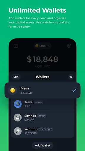 Скриншот 3 — Tonkeeper — TON Wallet