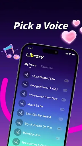 Скриншот 2 — ToneSnap: Offline Voice Music