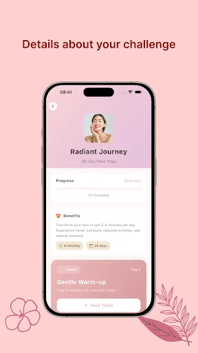 Скриншот 2 — Face Yoga Exercise & Skin Care