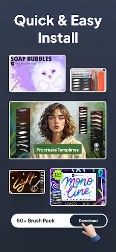 Скриншот 3 — Brushes & Tools for Artists