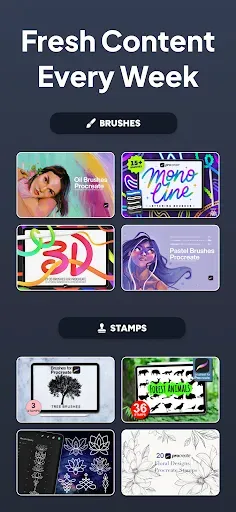 Скриншот 4 — Brushes & Tools for Artists