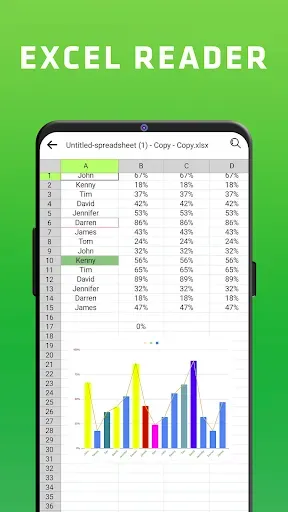 Скриншот 1 — Средство просмотра XLSX