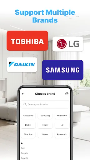 Скриншот 2 — Smart Control AC Remote Pro