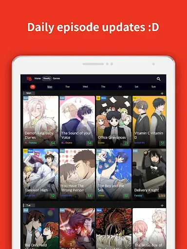 Скриншот 8 — Toomics - Read Premium Comics
