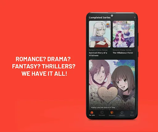 Скриншот 3 — Toonsutra: Webtoon & Manga App