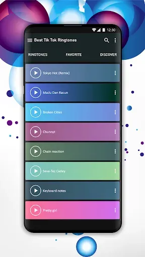 Скриншот 2 — Музыкальные Рингтоны дляTiktok
