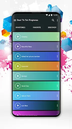 Скриншот 5 — Музыкальные Рингтоны дляTiktok