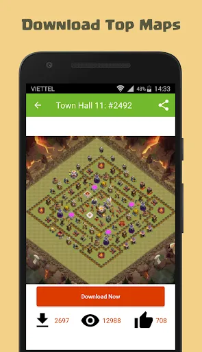 Скриншот 5 — Maps of Clash of Clans