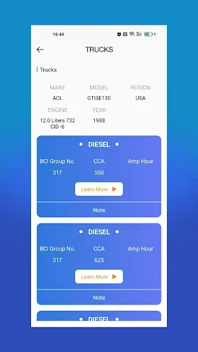Скриншот 2 — TOPDON BatteryLab
