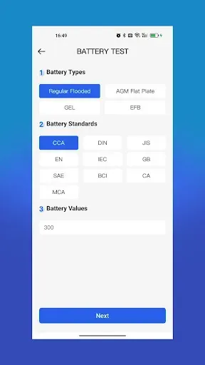 Скриншот 5 — TOPDON BatteryLab