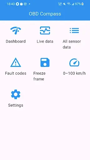 Скриншот 2 — OBD Compass