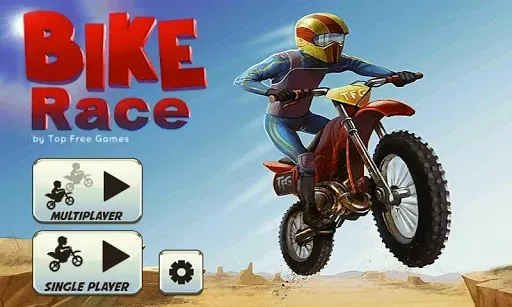 Скриншот 1 — Bike Race Pro by T. F. Games