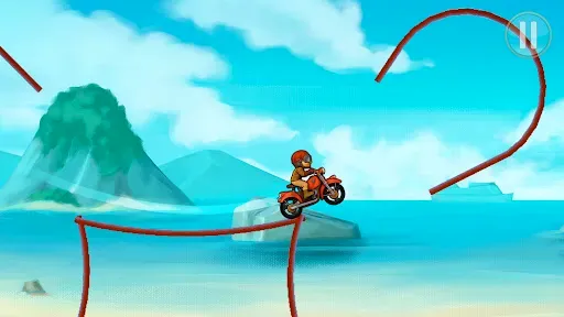 Скриншот 4 — Bike Race Pro by T. F. Games
