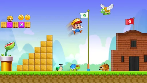 Скриншот 1 — Super Gino Bros - Jump & Run