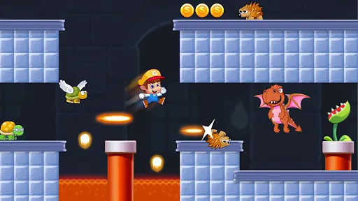 Скриншот 4 — Super Gino Bros - Jump & Run