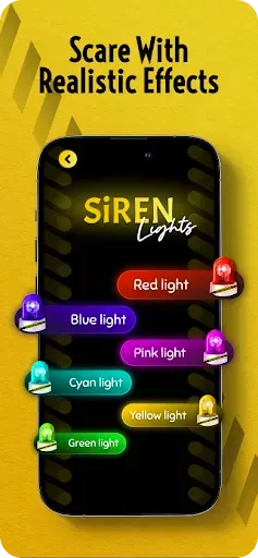 Скриншот 2 — Police Siren Sound & Fake Call